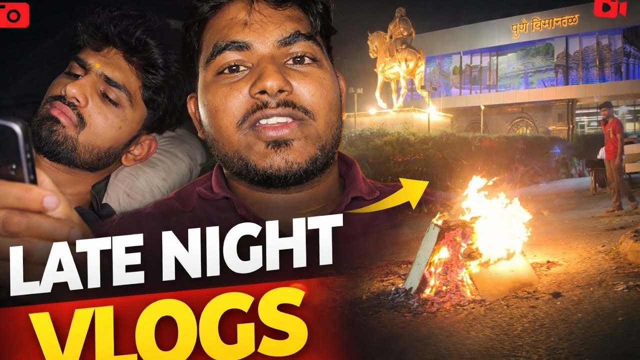 LATE NIGHT VLOGS ✌️🎥🏙️ @Akash_vlogs_pune01 