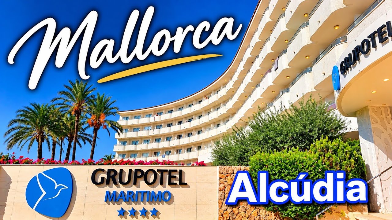 Grupotel Maritimo⭐️⭐️⭐️⭐️ MALLORCA (Puerto de Alcùdia) #mallorca #hotels #hotelreview
