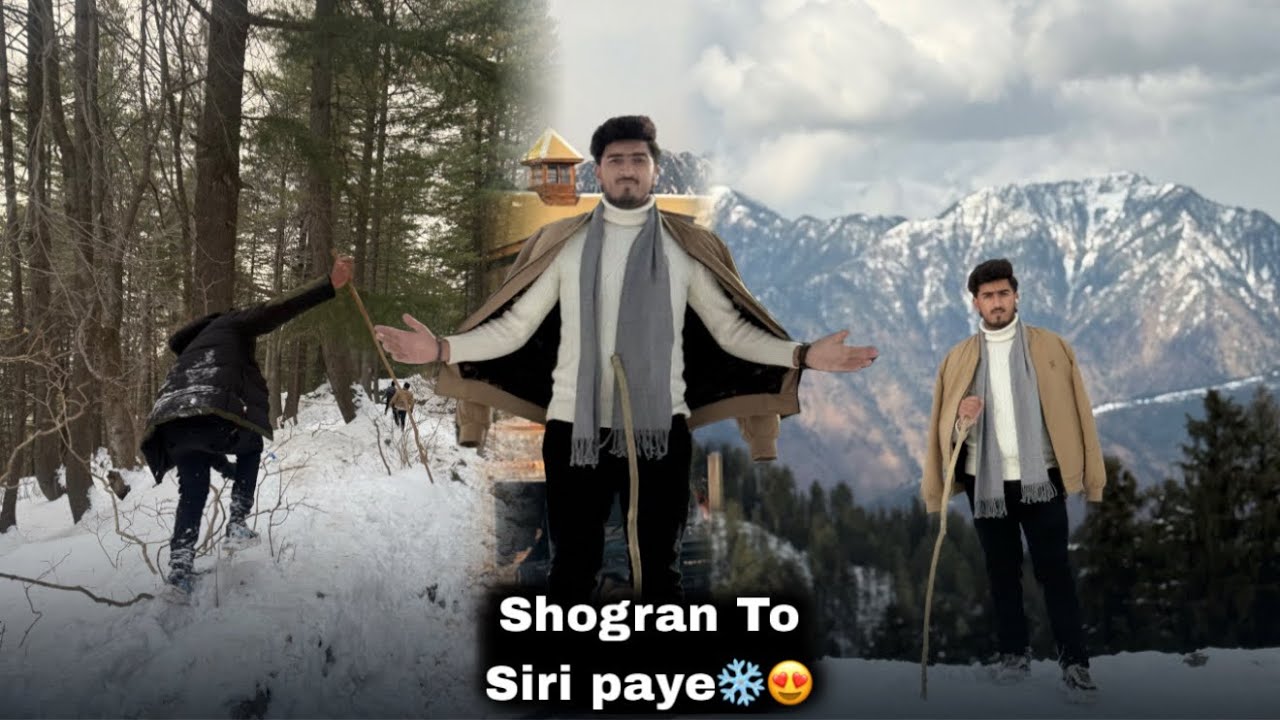 Shogran kl ghum lia ab siri pay ki bari #crew #travel #friends #automobile #automobile #snow #vlog 