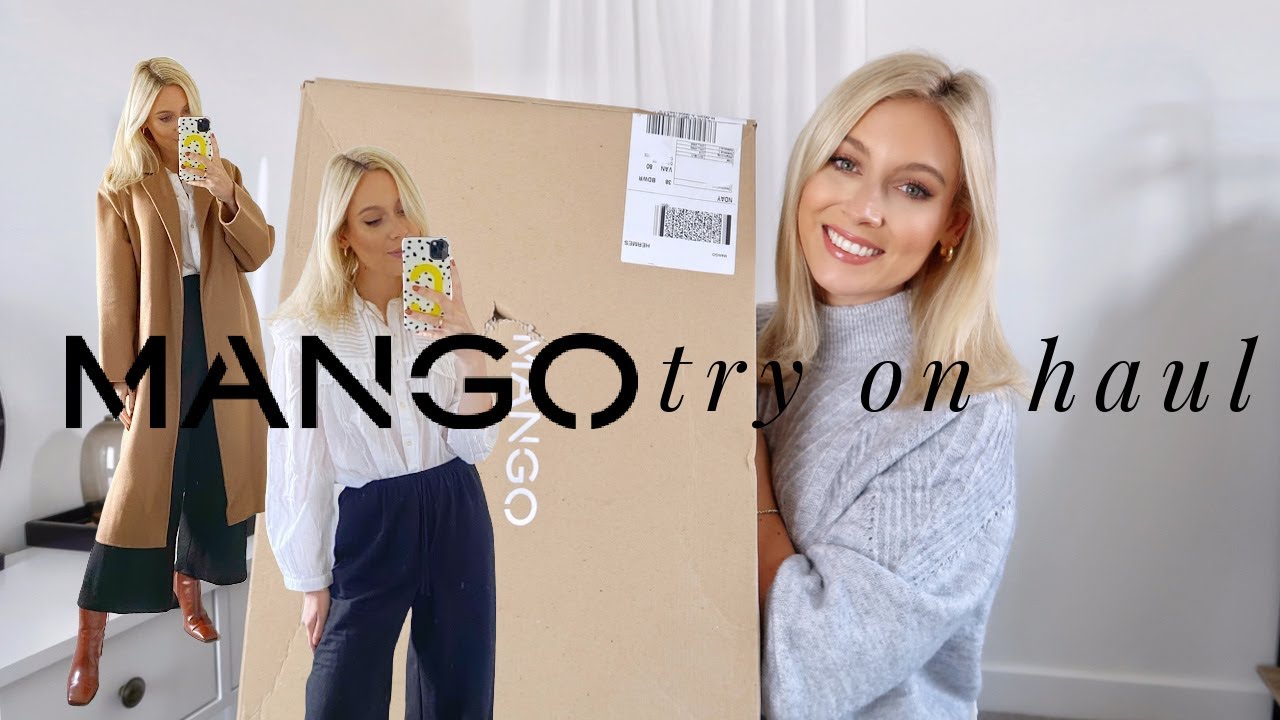 MANGO TRY ON HAUL!! New-in pieces for autumn/fall 2021!