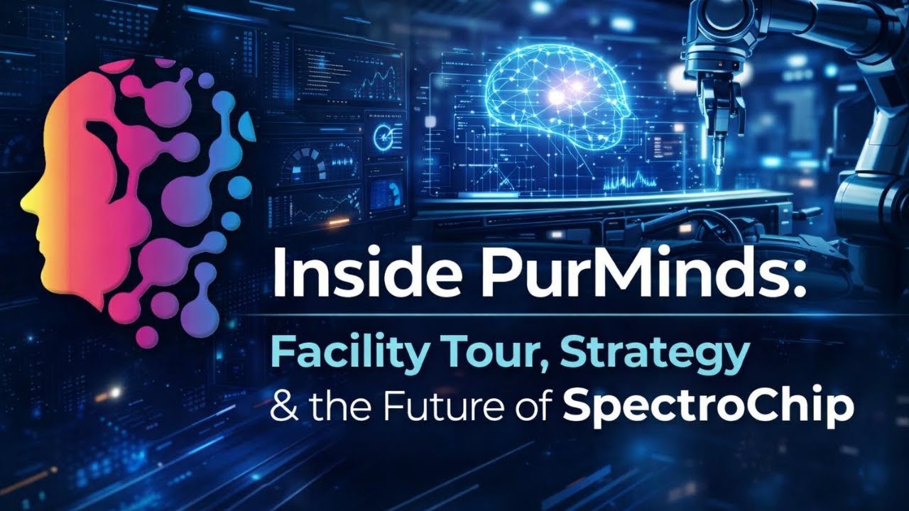 Внутри PurMinds: экскурсия по предприятию, стратегия и будущее SpectroChip.