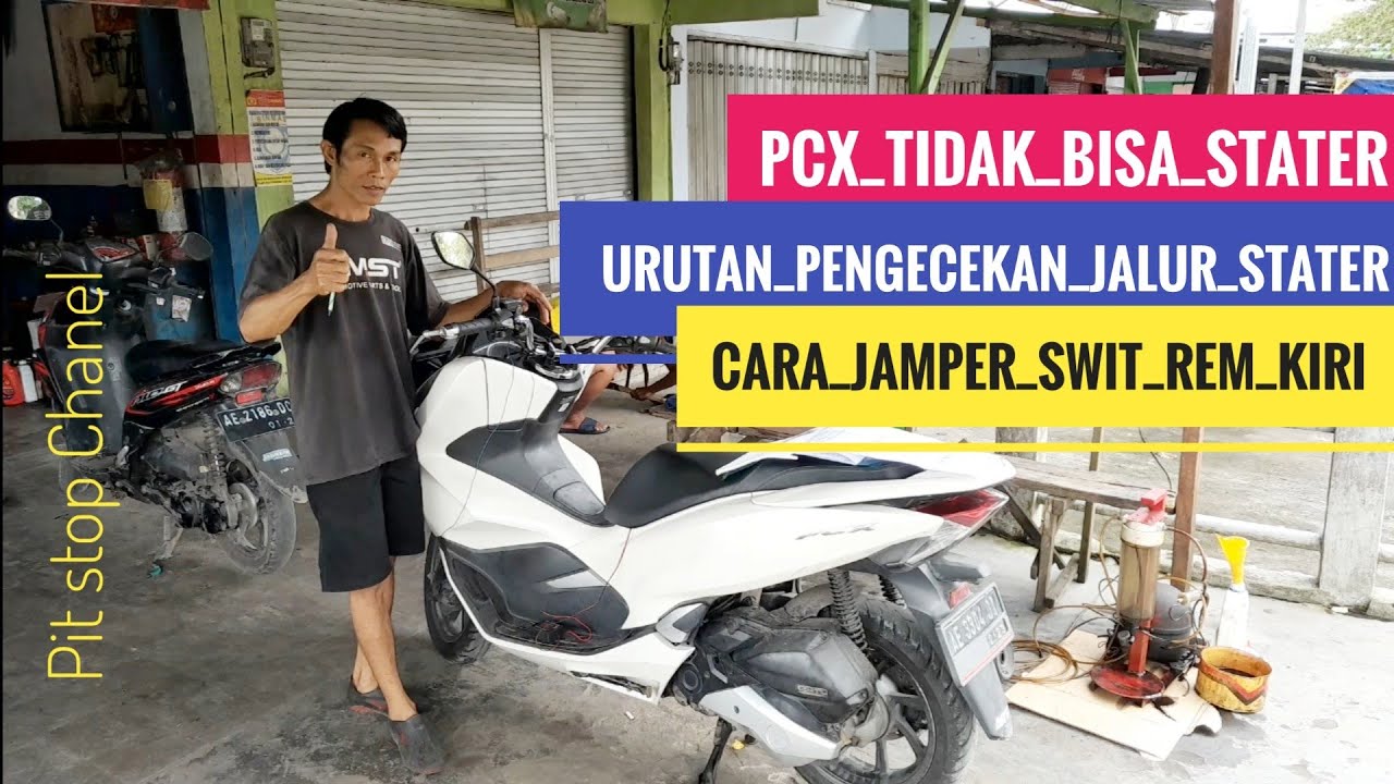 pcx tidak bisa di stater