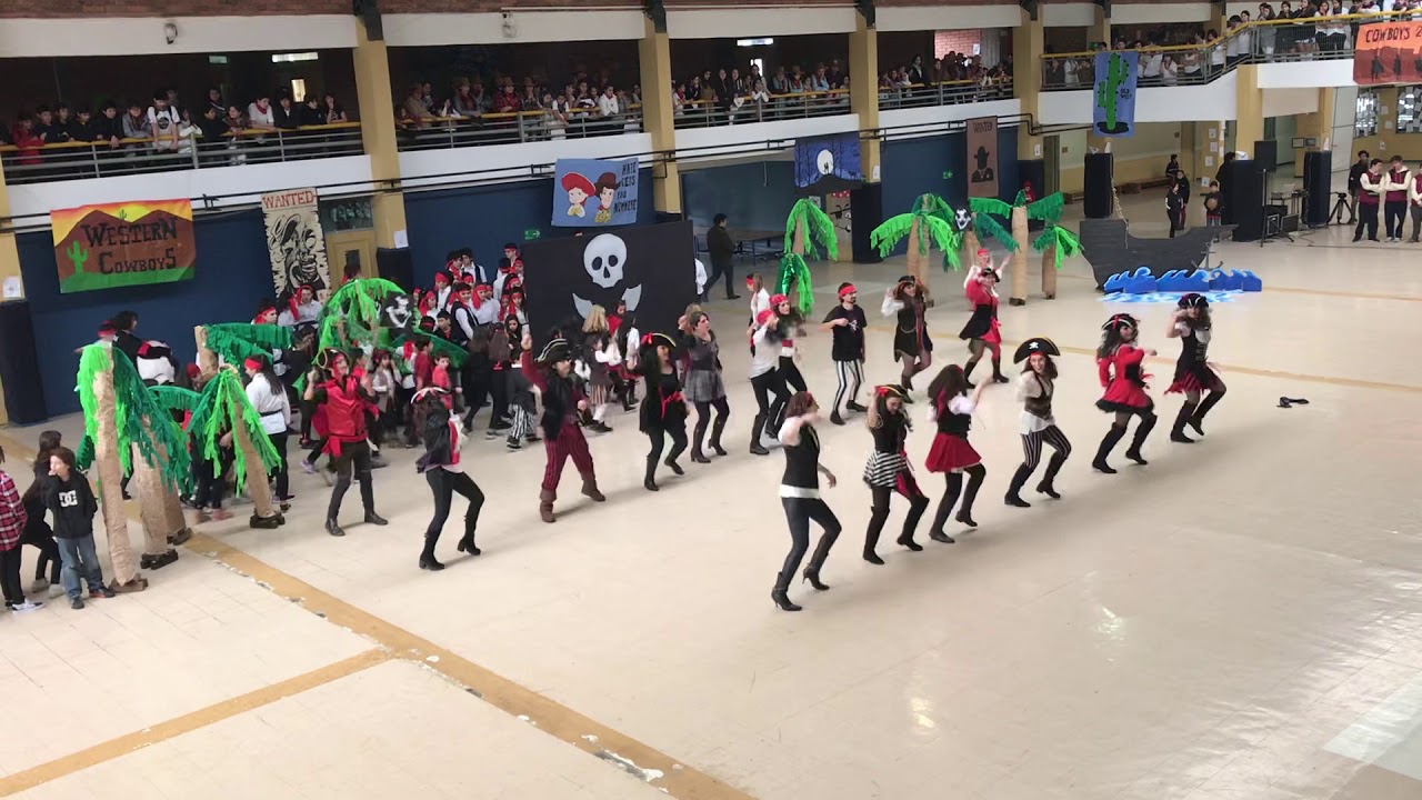Baile en cancha alianza pirata 2019