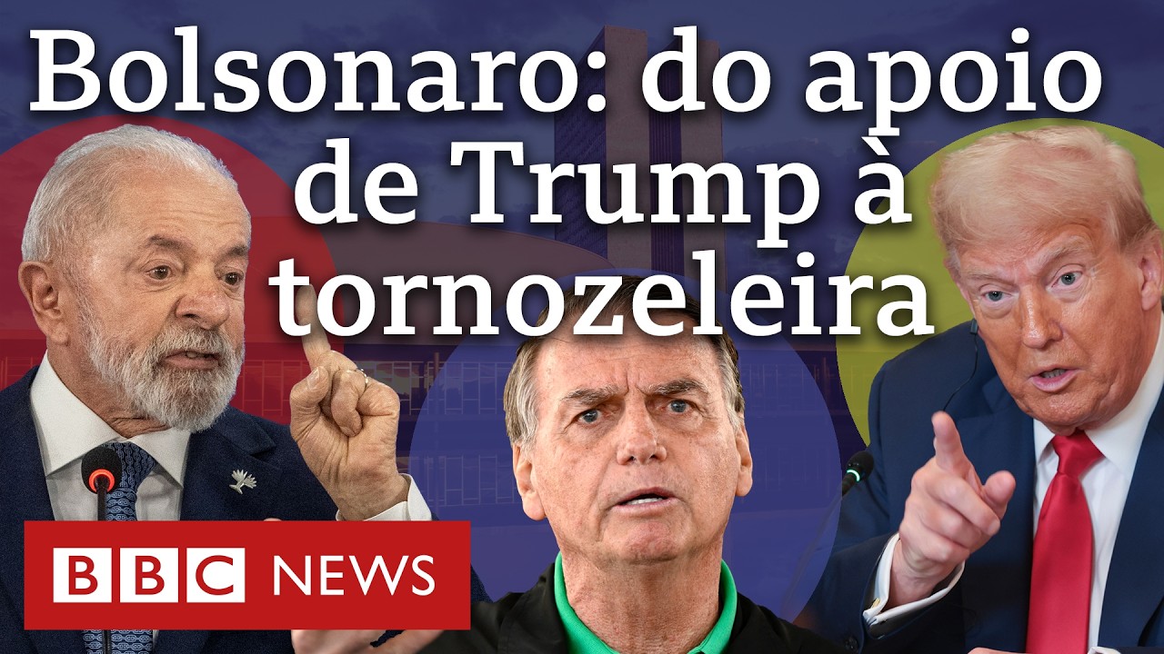 A escalada da crise entre EUA e Brasil que resultou em tornozeleira para Bolsonaro