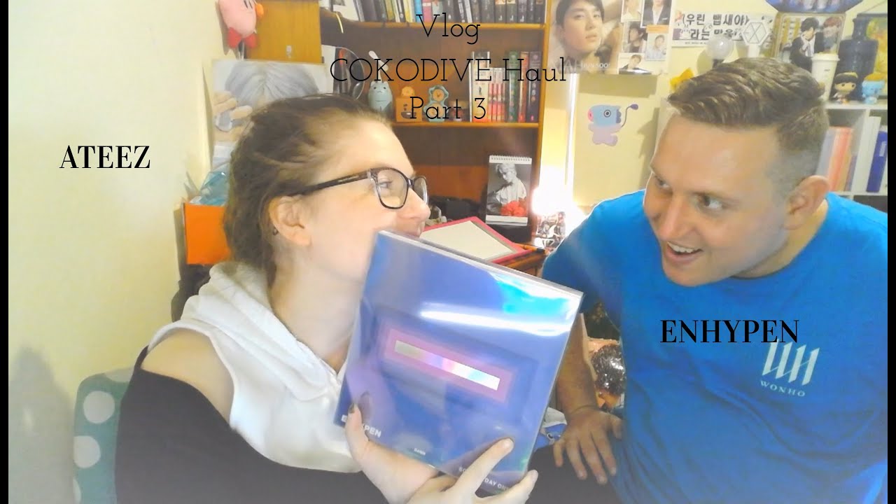 Vlog: COKODIVE Haul Part 3: ATEEZ, ENHYPEN