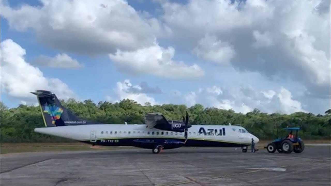 AEROPORTO DE OIAPOQUE / AMAP&Aacute; /ATR 72-600 da Azul Linhas A&eacute;reas ✈️