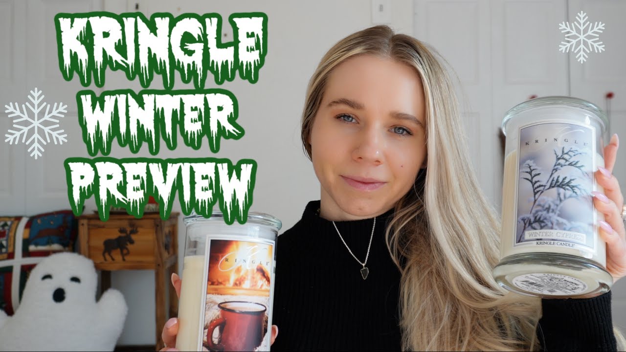 PREVIEWING Kringle Candle Winter 2023 Collection