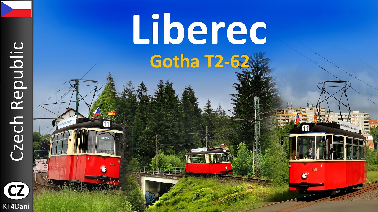 【4K】LIBEREC TRAM - Gotha T2-62 auf 1000mm  (2021)