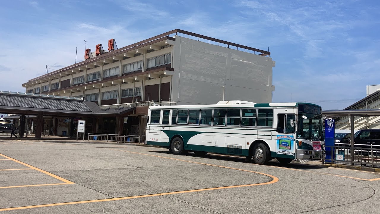 三重交通バス前面展望 車窓 松阪駅→道の駅飯高駅/ 飯南波瀬線 松阪駅1255発(スメール行)