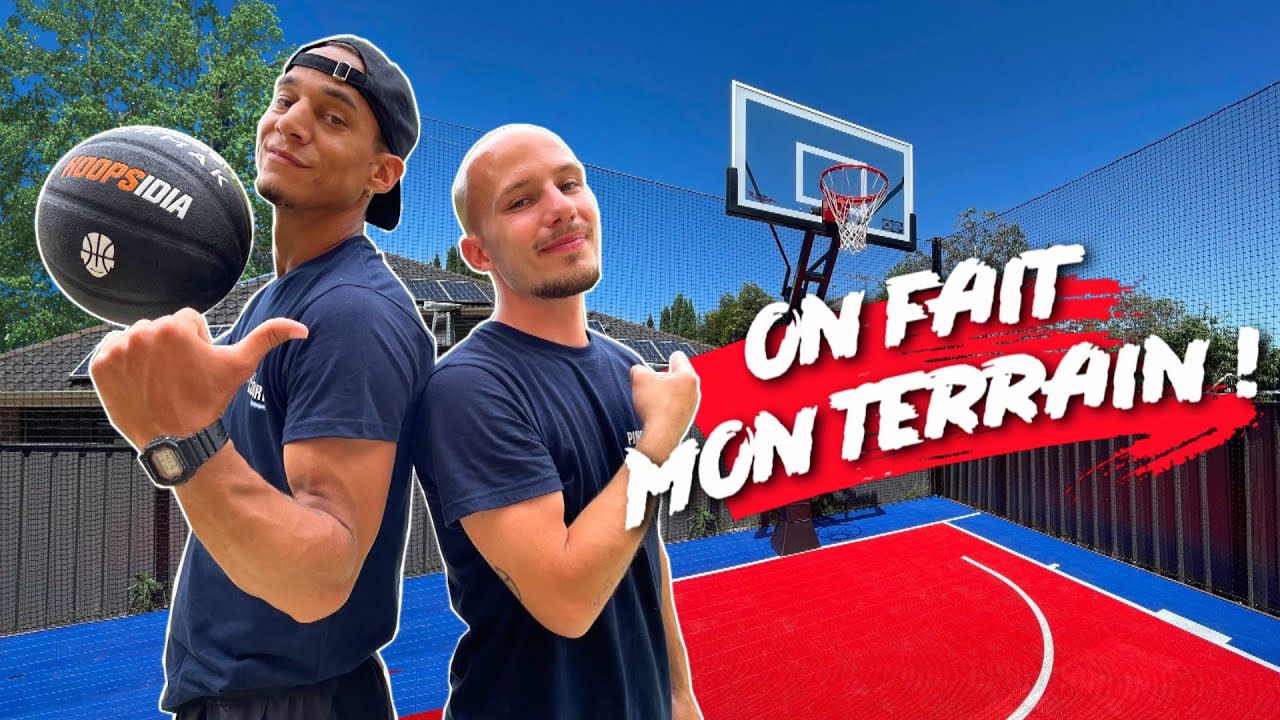 ON FAIT UN TERRAIN CHEZ MOI !