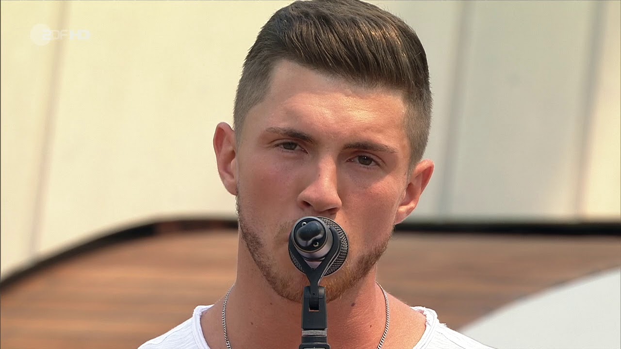 Joey Heindle - Will, dass Du lebst - ZDF Fernsehgarten 22.07.2018