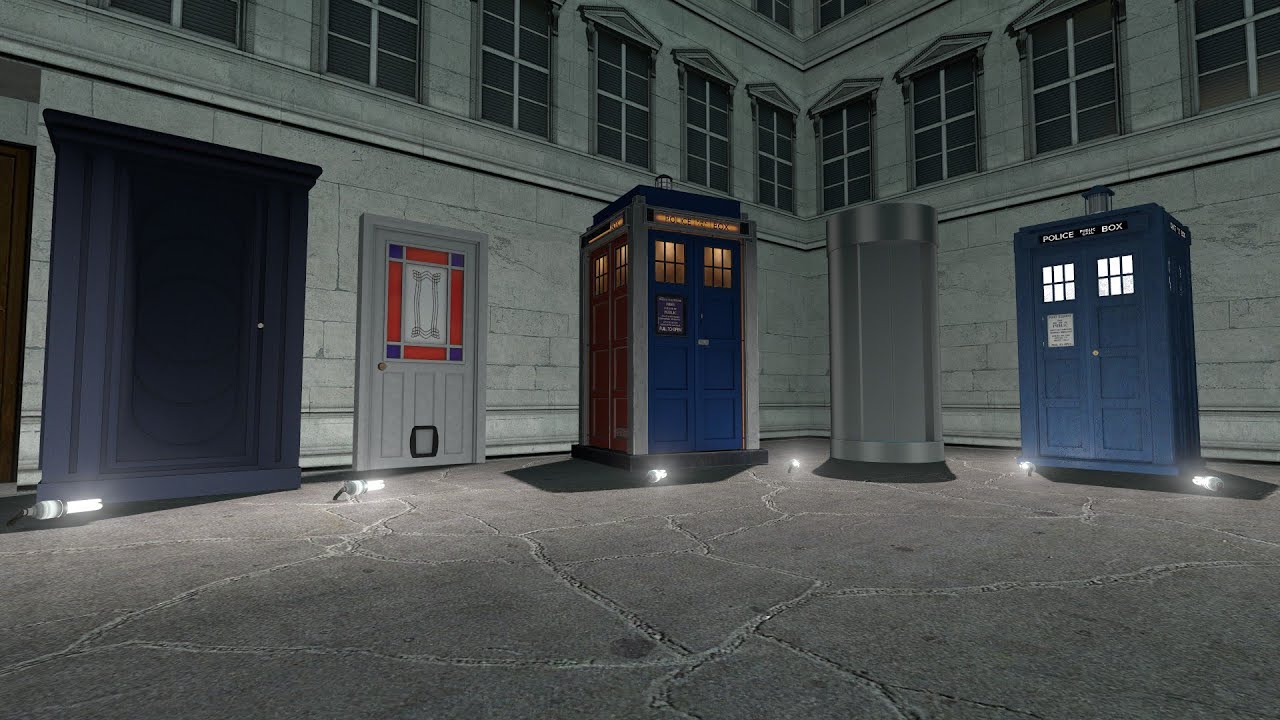 I.Inc WHOvember 2023: Garry's Mod TARDISes - Misc (Canon)