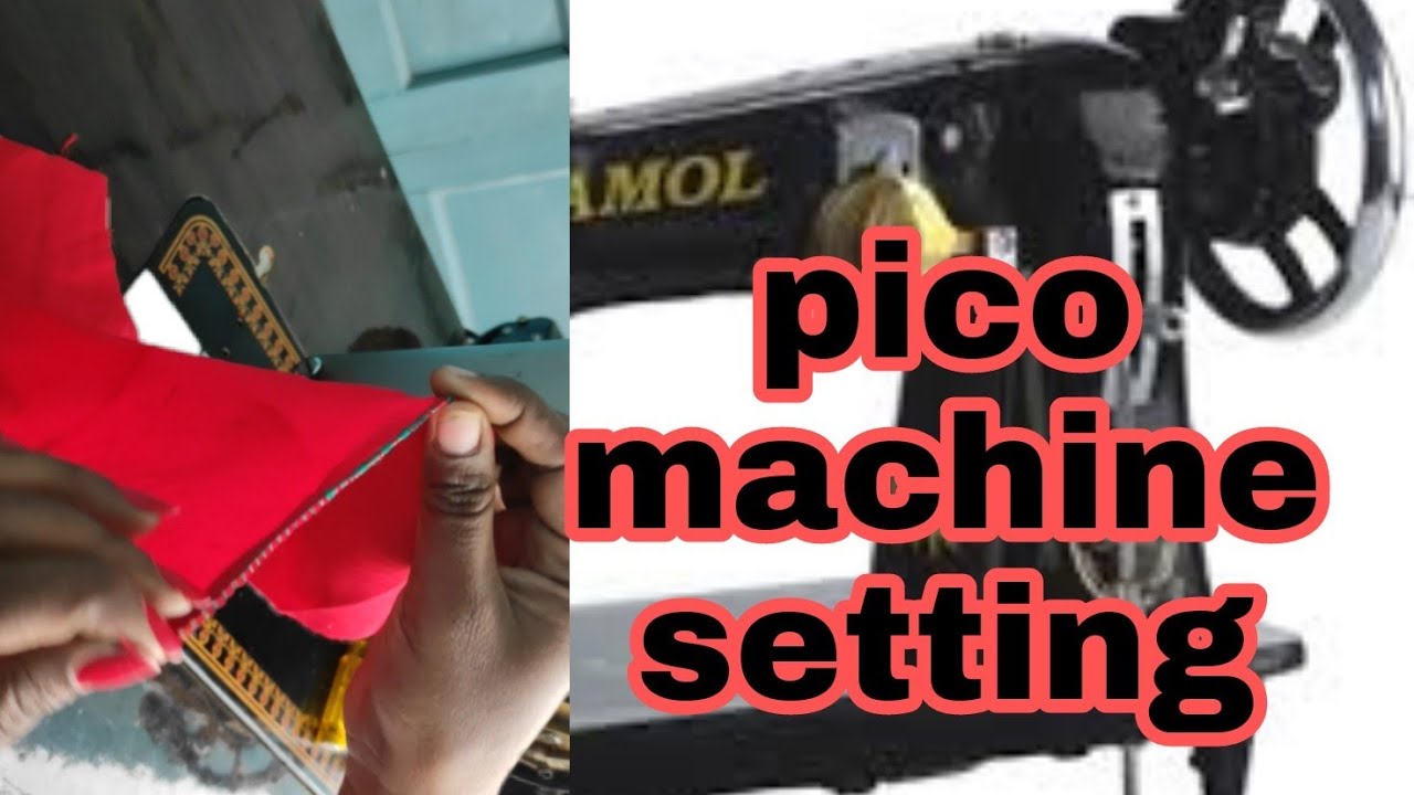 पिको मशीन में पिको गोला नही हो रहा है /कैसे setting करे//