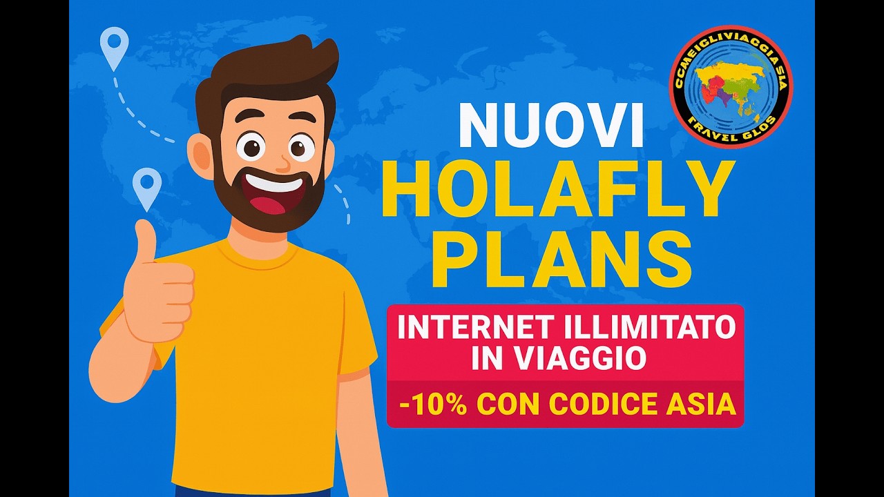 Nuovi Piani Holafly Plans eSIM in Abbonamento per Viaggiare Senza Pensieri