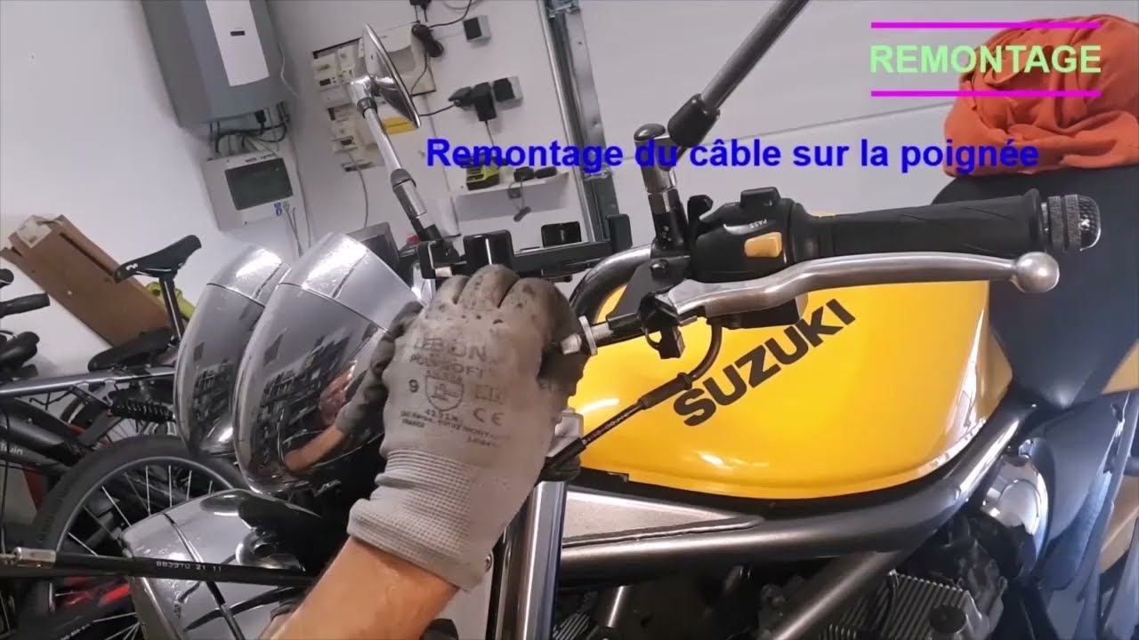Remplacement câble embrayage 600 bandit