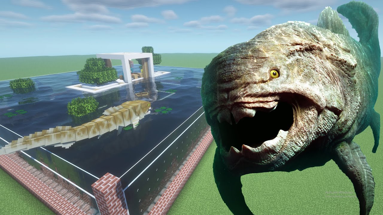 How To Make a Dunkleosteus Farm in Minecraft PE