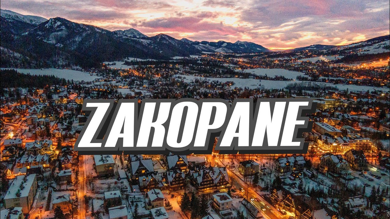 Zakopane,Wielka Krokiew,Giewont okiem drona-zima 2022 |Cinematic drone shots in day&night| #zakopane
