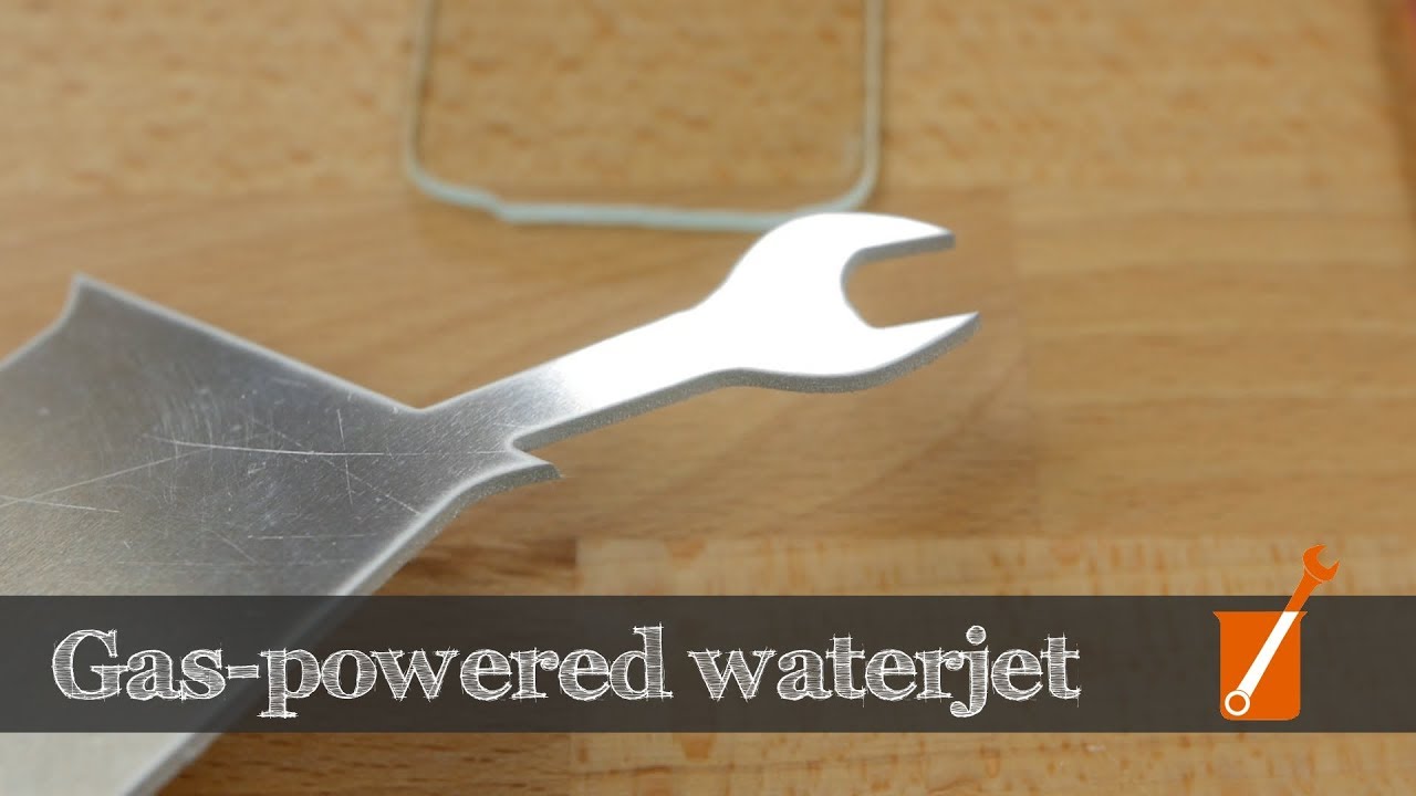 Gas-powered waterjet cutter (follow-up) and other project updates