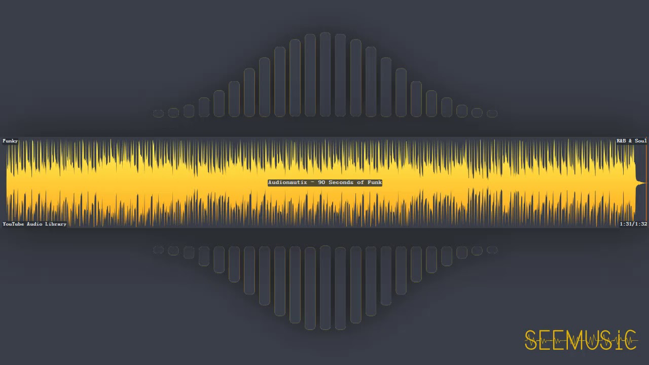 90 Seconds of Funk - Audionautix | R&B & Soul | Funky | Free Music #SeeMusic