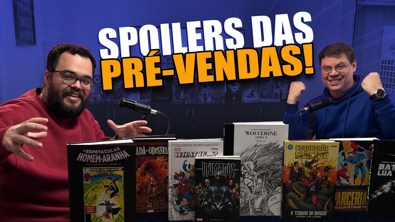 Panini Cast #25 &ndash; Confira as pr&oacute;ximas pr&eacute;-vendas da Panini