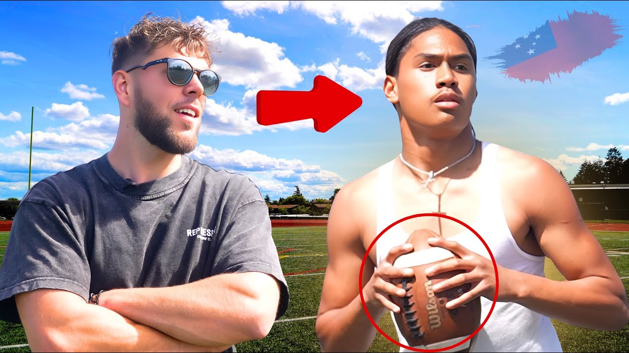 Training a 7th grade QB from Samoa