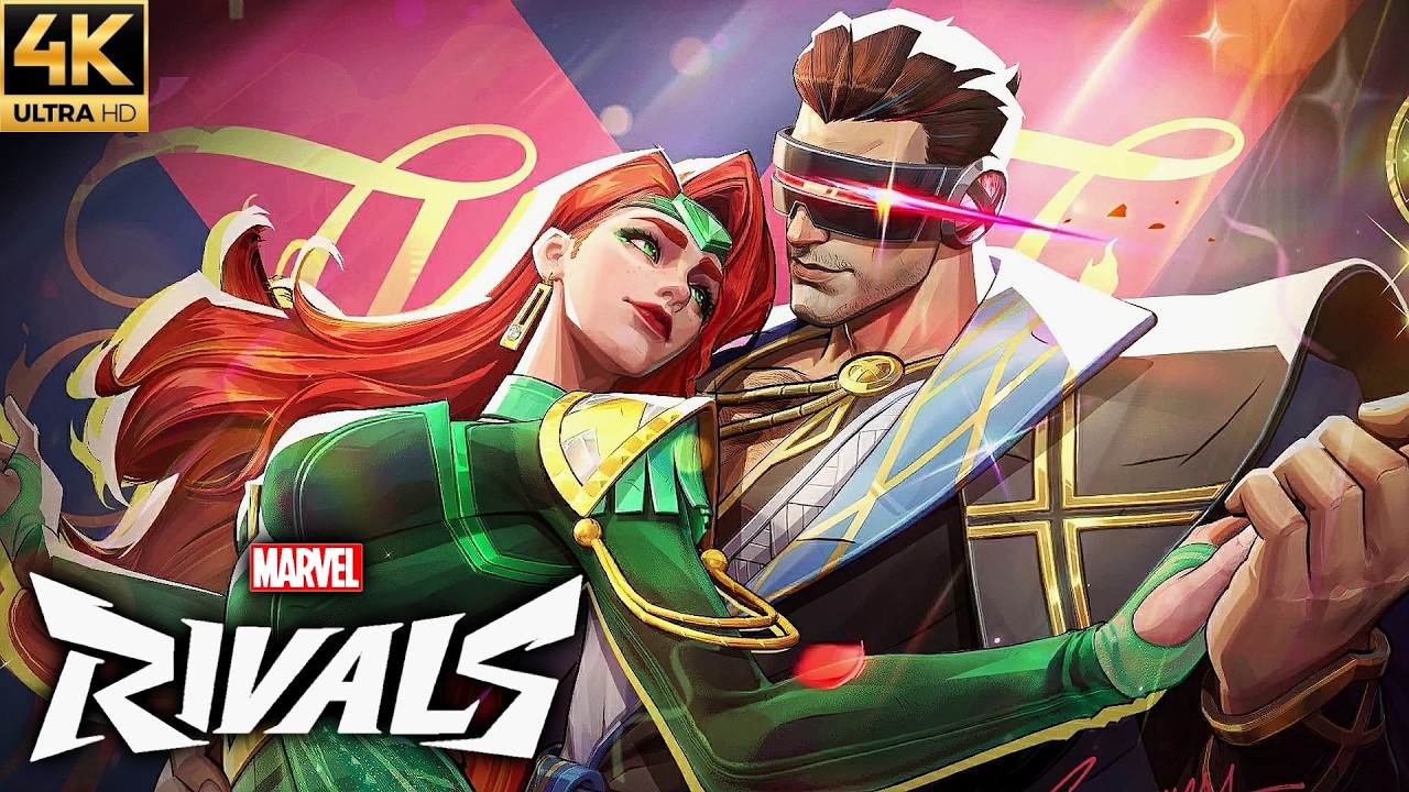 Marvel Rivals - Cyclops (Elegant Eye Skin) Gameplay Showcase (4K 60FPS)
