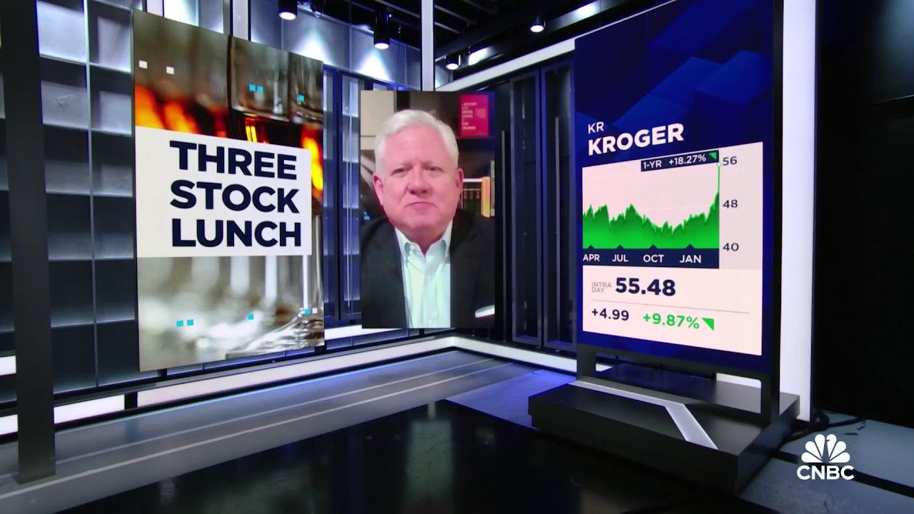 Three-Stock Lunch: Broadcom, Kroger & Costco