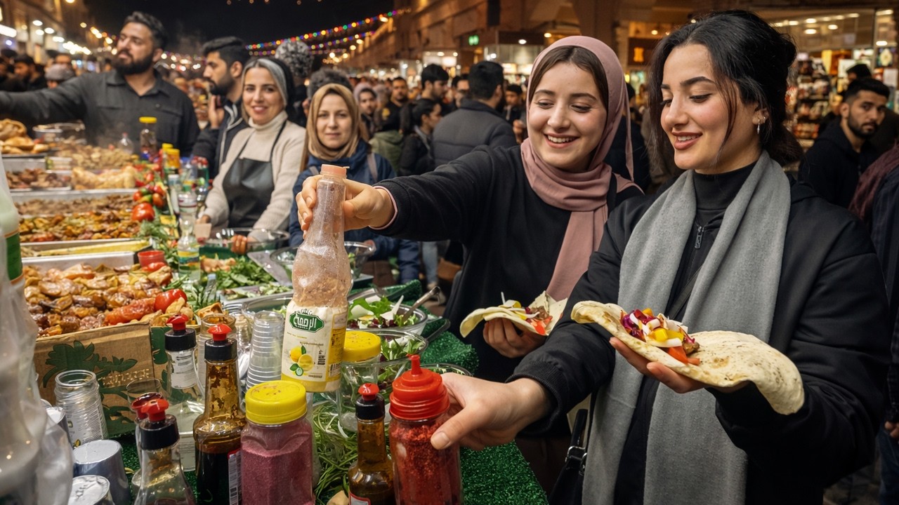 Ramadan Farewell Food Festival in Kurdistan | Amazing Street Food Night