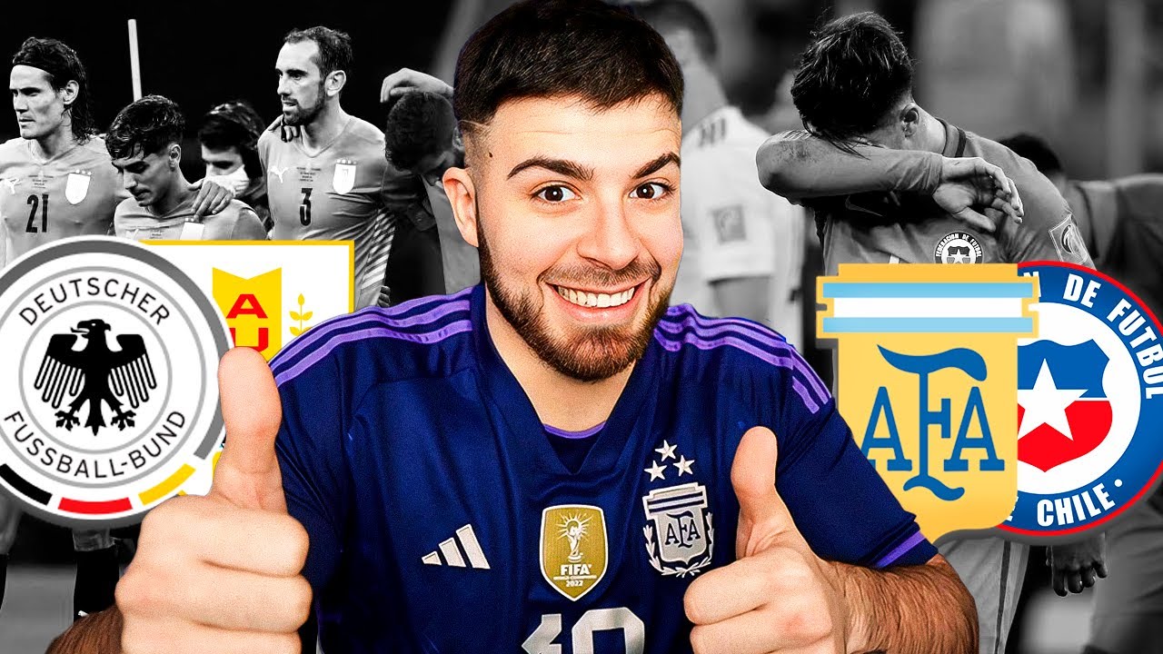 LA COBRA REACCIONA A LAS MAYORES PATERNIDADES ENTRE SELECCIONES DE LA HISTORIA DEL FÚTBOL