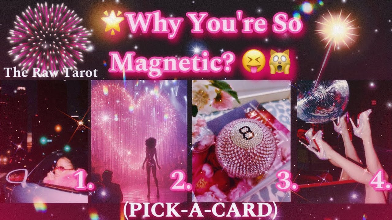 🌟Why You’re So MAGNETIC? 😻🪩 (Pick-A-Card)