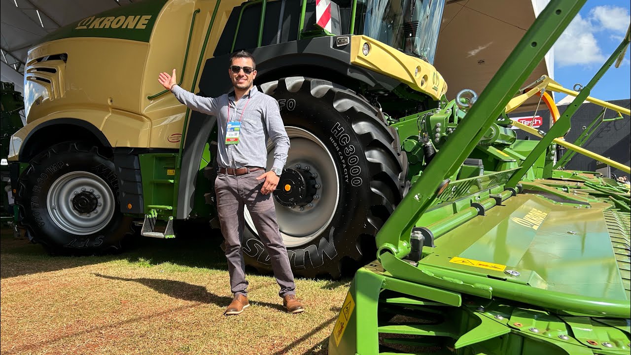 Opinião do operador: Krone Big X 780 | Tour completo com Jeovane Silva, operador pela Cia da Silagem