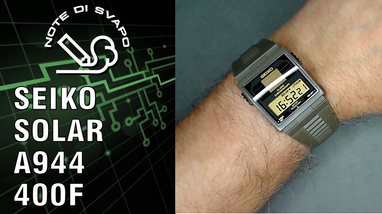 Seiko A944-400F il bisnonno degli Ecodrive
