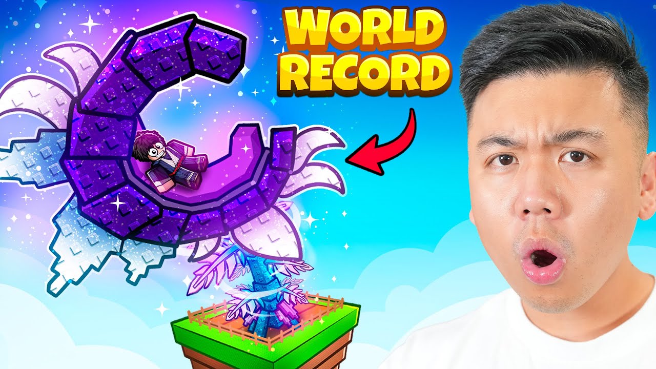 I Grew The BIGGEST Plant in Grow a Garden 2 (WORLD RECORD!)