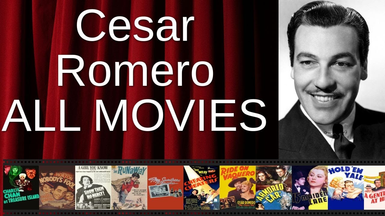 ALL Cesar Romero Movies Ranked by Score (Critics + Fans)