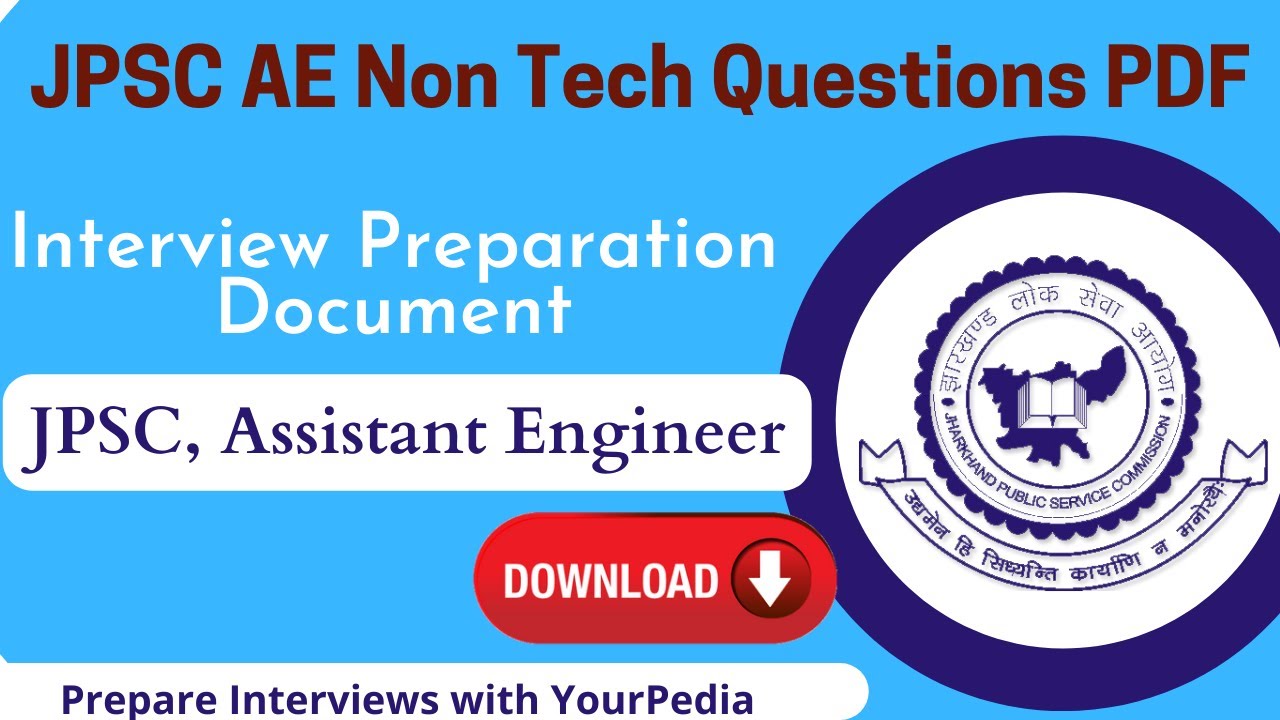 Non Tech Questions for JPSC AE Interview Preparation & Guidance | JPSC AE HR Interview Questions