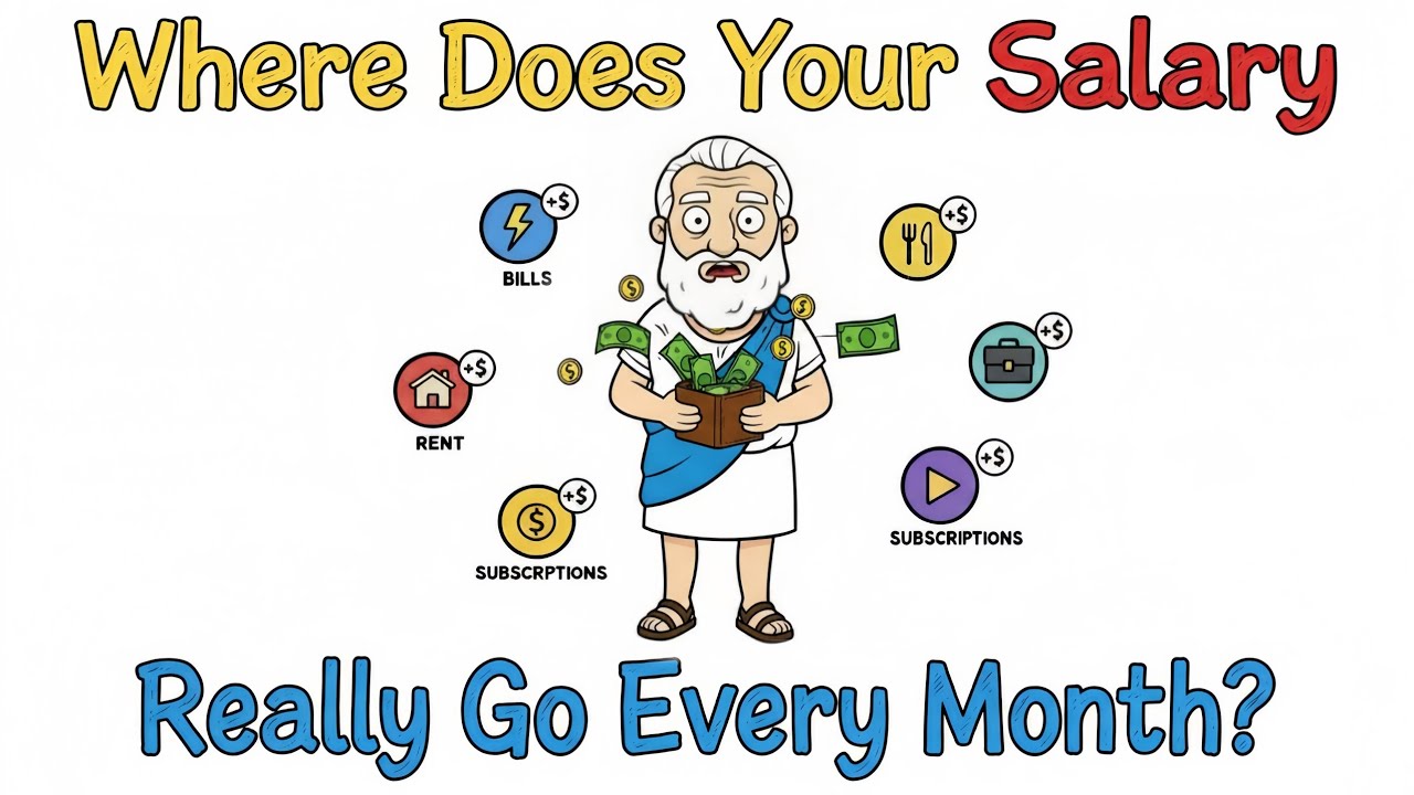 Where Does Your Salary REALLY Go Every Month? #salary #money
