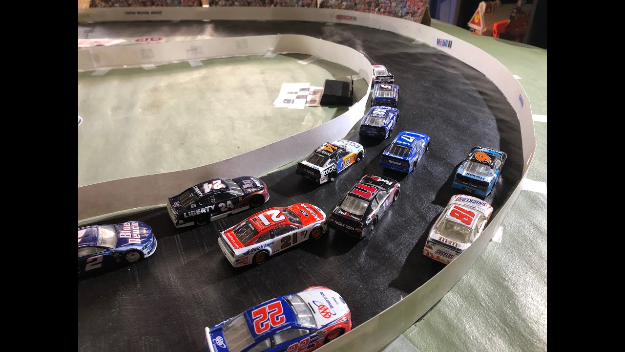 // NASCAR Stop Motion // FAD3N Racing Series | Season 1 Race 2 | Talledaga Super Speedway