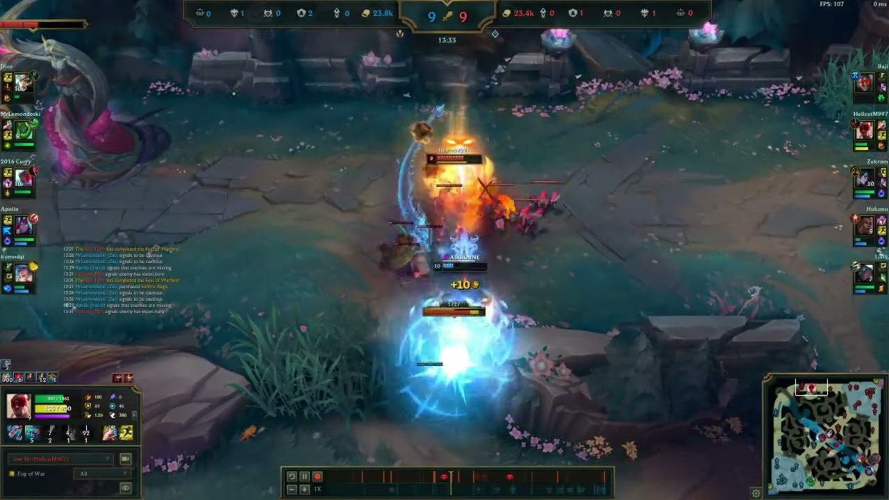 Ranked Flex - Lee Sin Gameplay