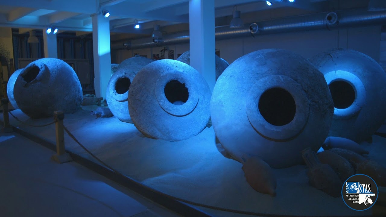 Stas LIguria ,i Dolia di Diano Marina ,allestimento museo del mare di Imperia