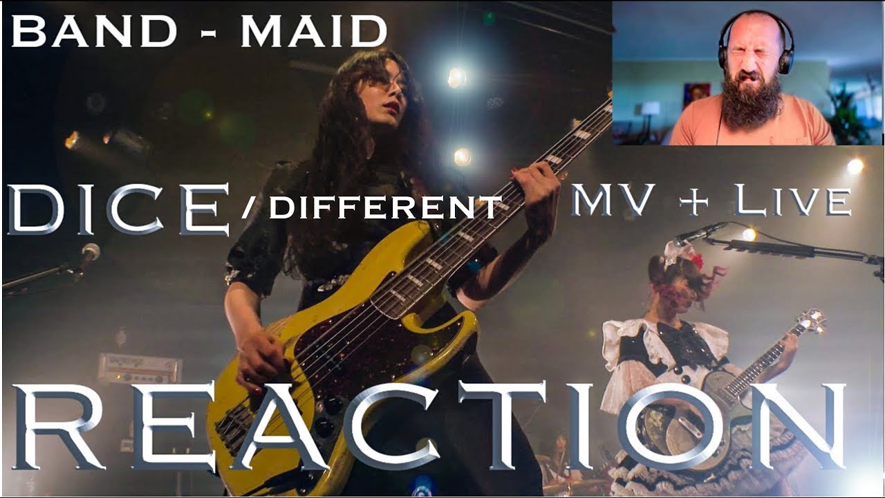 BAND-MAID - DICE / DIFFERENT (music video + live) - REACTION