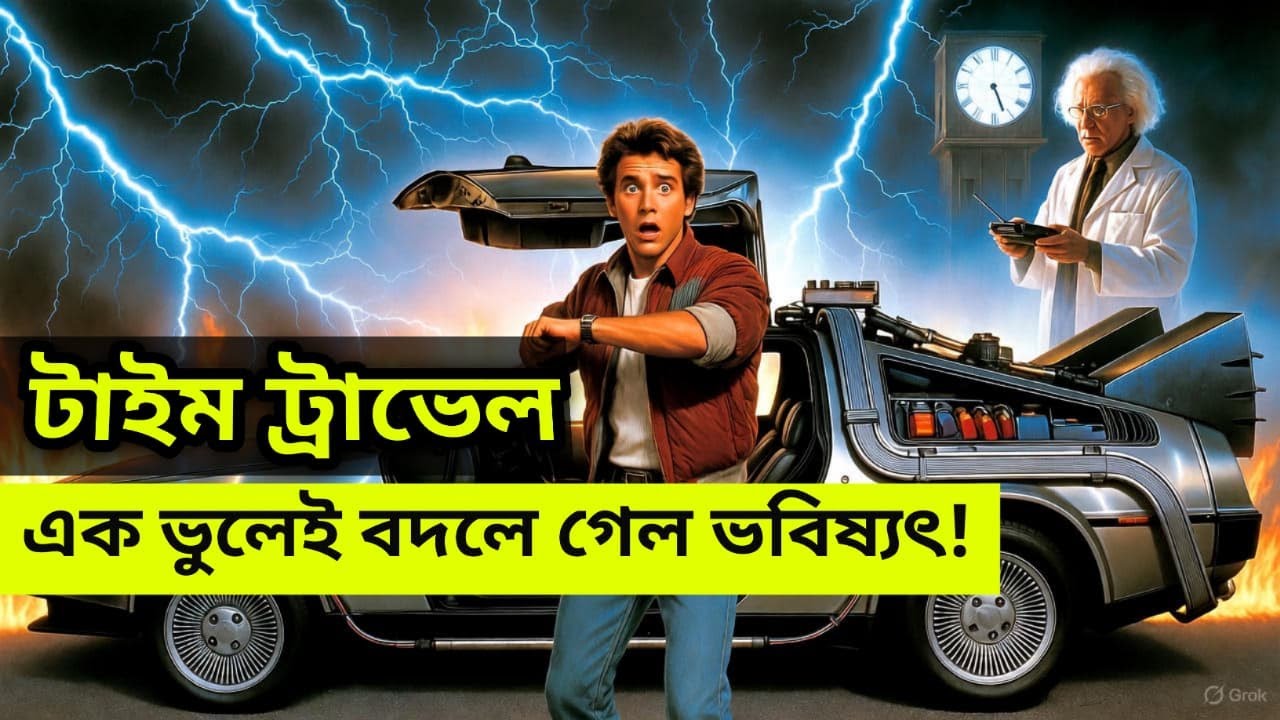 Back to the Future Explained in Bangla | এক ভুলেই বদলে গেল ভবিষ্যৎ! টাইম ট্রাভেল মুভি এক্সপ্লেইন