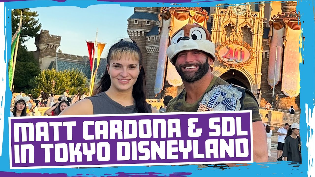 Matt Cardona and SDL In Tokyo Disneyland | Major Wrestling Figure Podcast