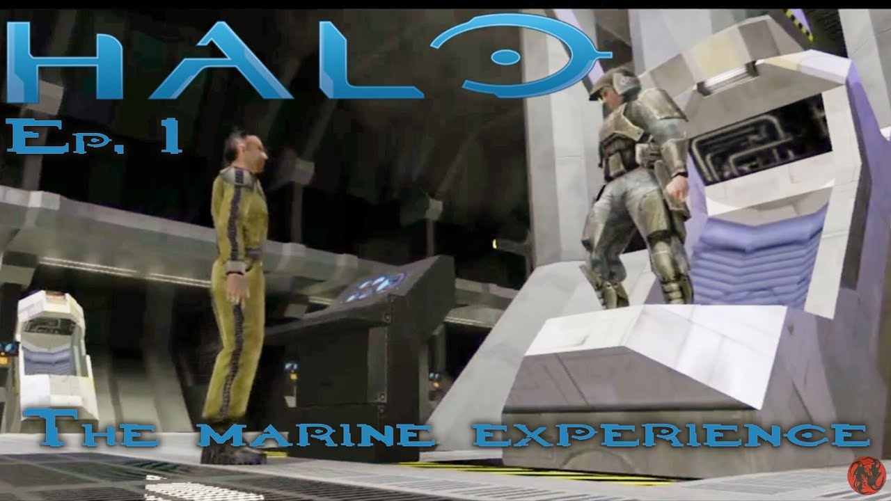 Playing Halo as a Marine! - HCE Modded