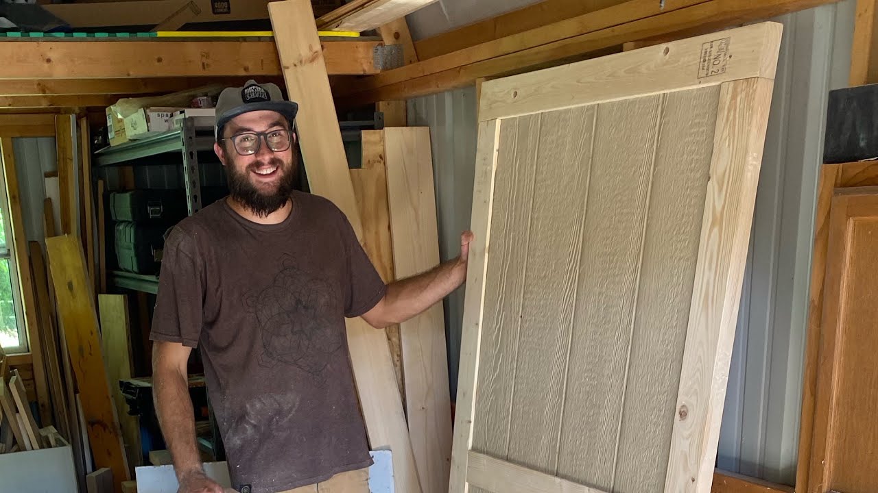 My first time making shed doors