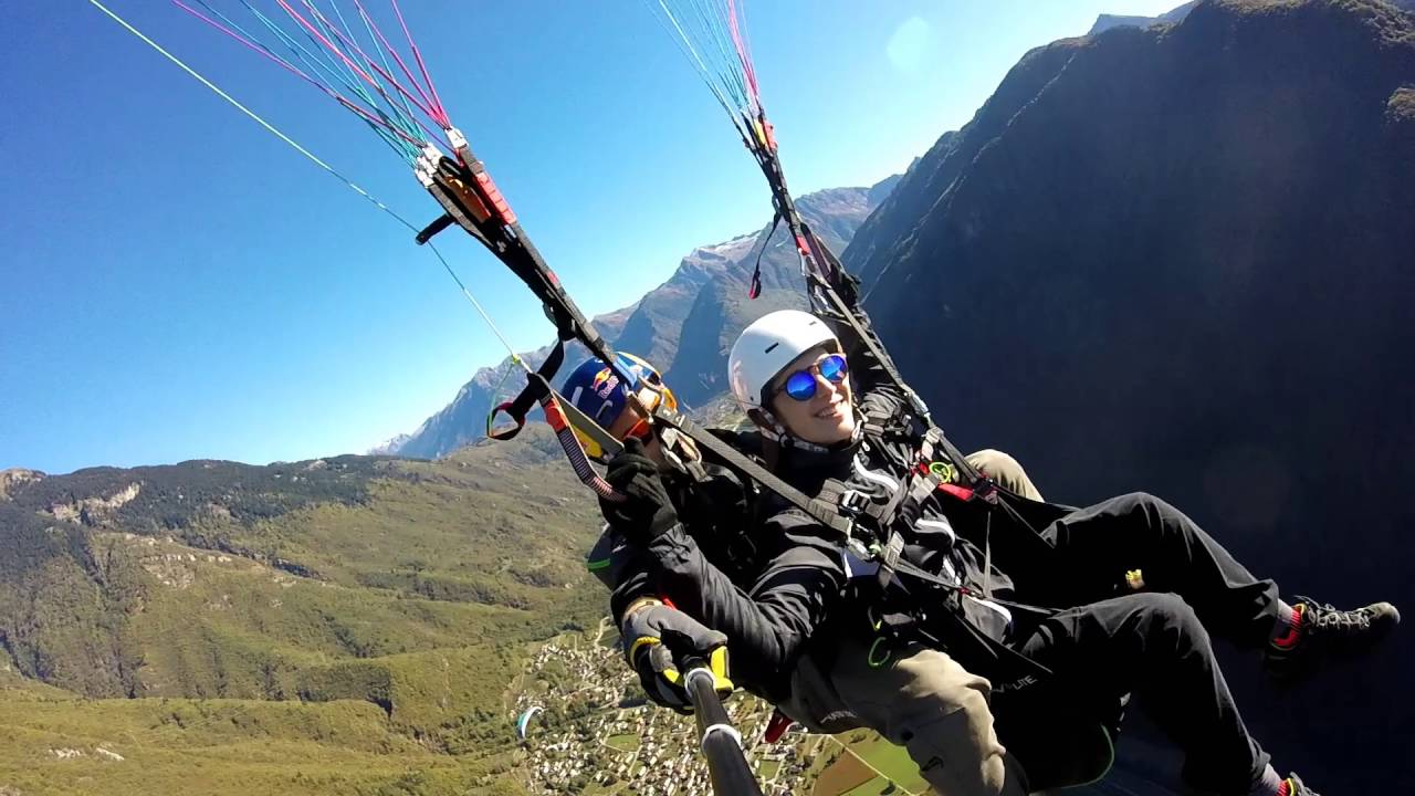 Up In The Sky Voli Biposto In parapendio Nel Bellinzonese