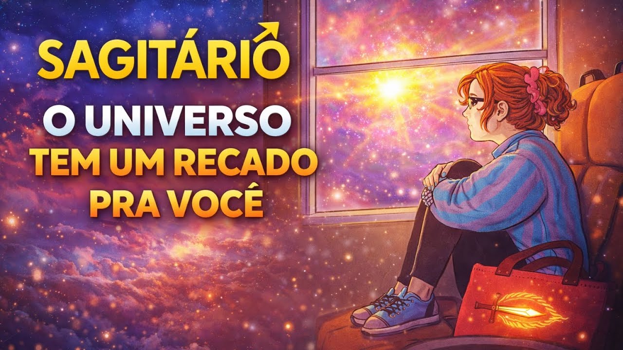 Sagit&aacute;rio ♐️ O Universo Tem Um Recado Que Voc&ecirc; Precisa Ouvir Agora📚🚀🦋