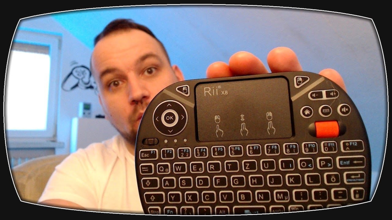 Funktastatur Rii X8 - Unboxing & Review