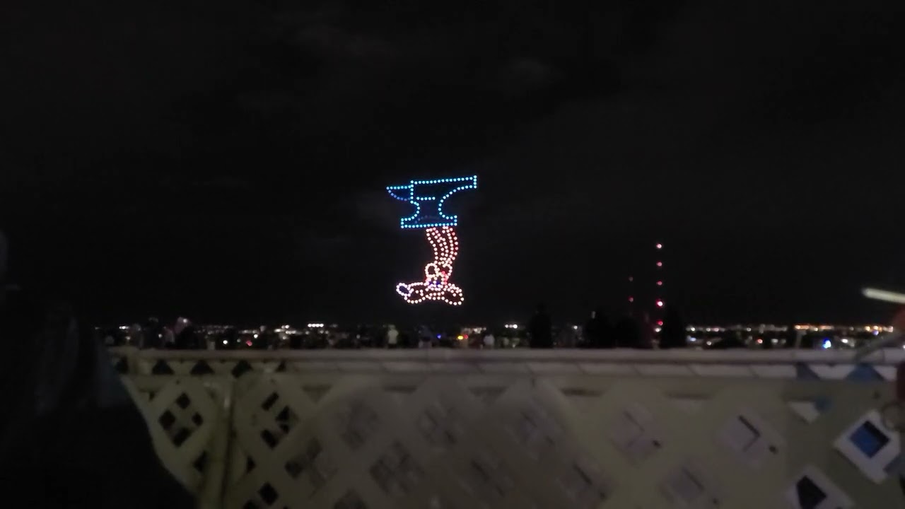 Drone Show over the 2022 Balloon Fiesta