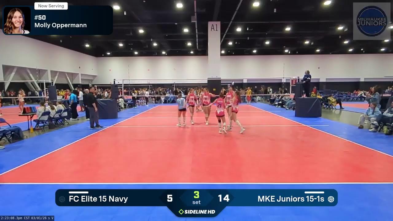 MKE Juniors 15-1s vs. FC Elite 15 Navy (2026.03.01)