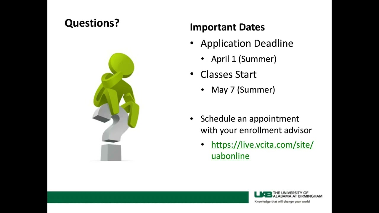 UAB Undergraduate Admissions Made Easy